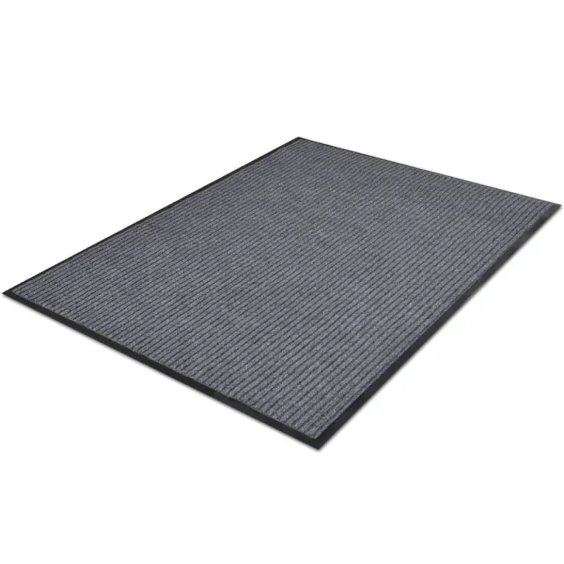 Durų kilimėlis, pilkos spalvos, 120 x 180 cm, PVC