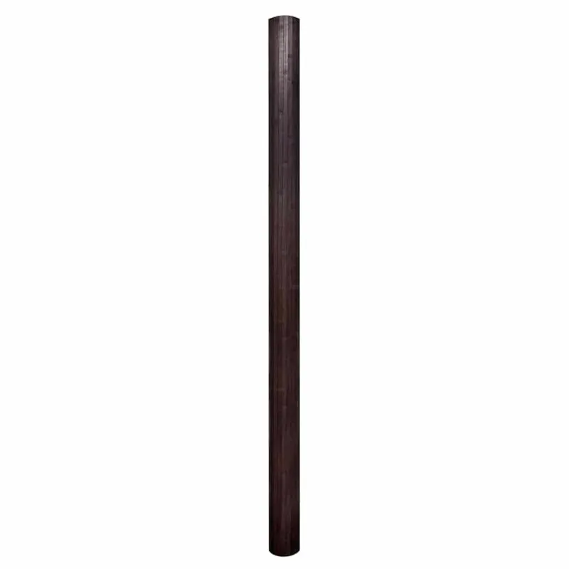 Kambario pertvara iš bambuko, tamsiai ruda, plotis 250 cm, aukštis 165 cm