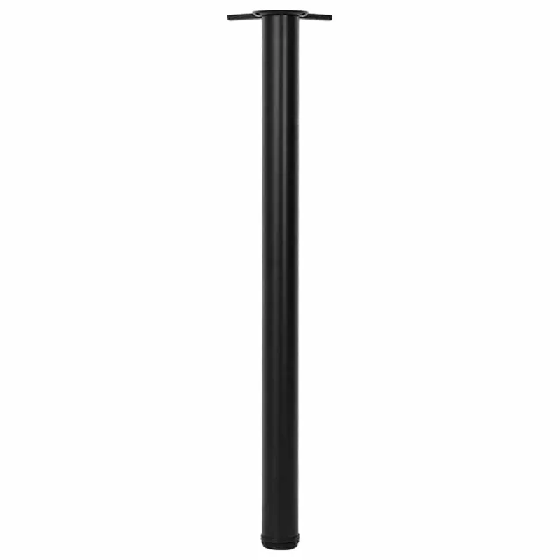 Reguliuojamo aukščio stalo kojos, 4vnt., juodos spalvos, 870mm