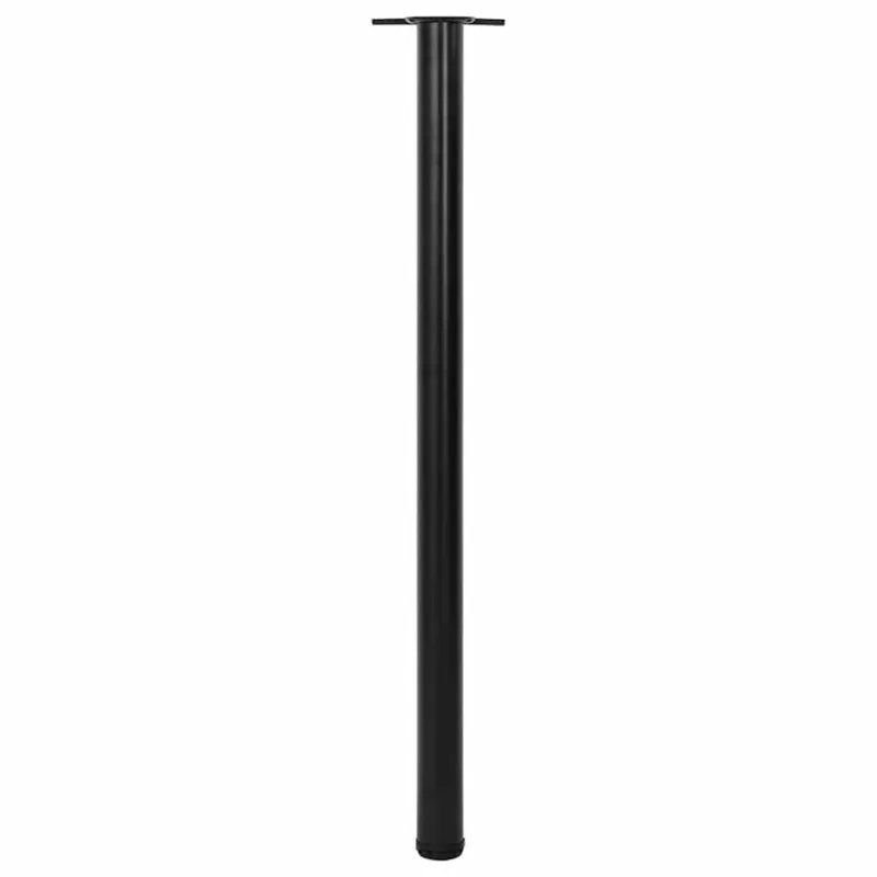 Reguliuojamo aukščio stalo kojos, 4vnt., juodos spalvos, 1100mm