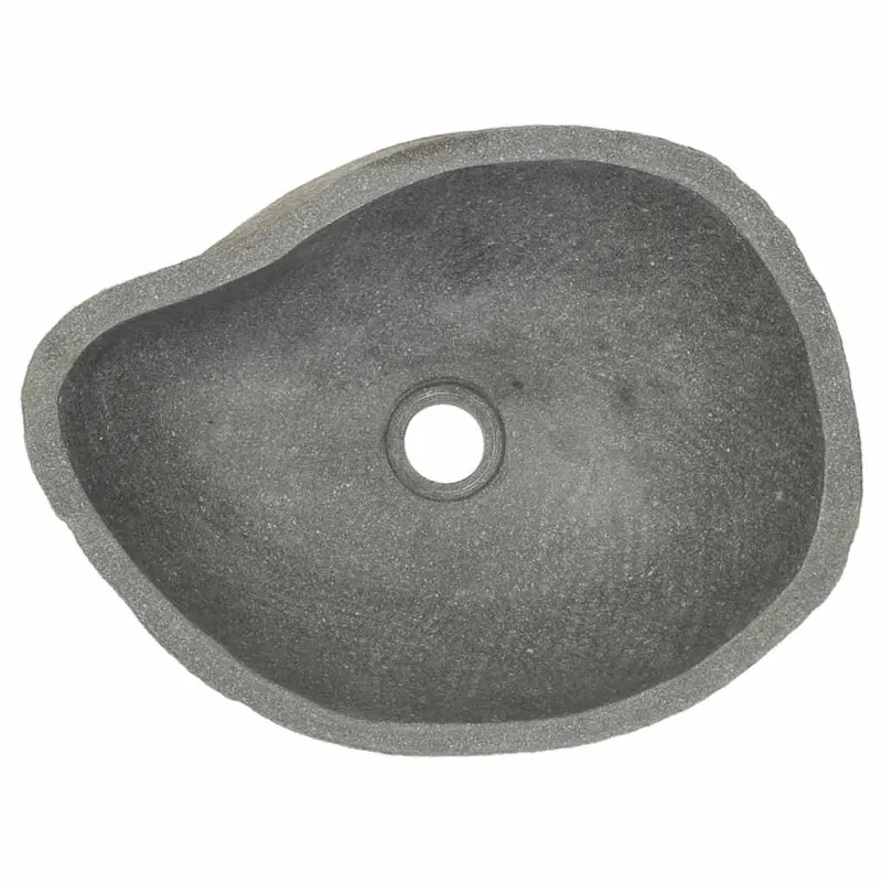 Praustuvas, (37-46)x(29-36)cm, upės akmuo, ovalo formos