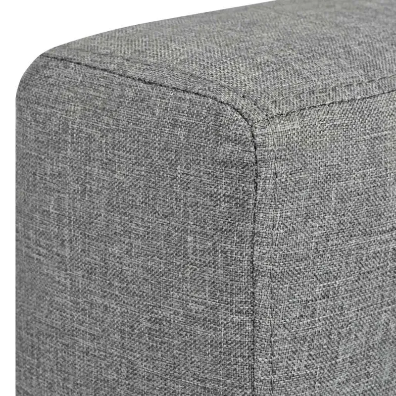 Dvivietė sofa, audinys, šviesiai pilka
