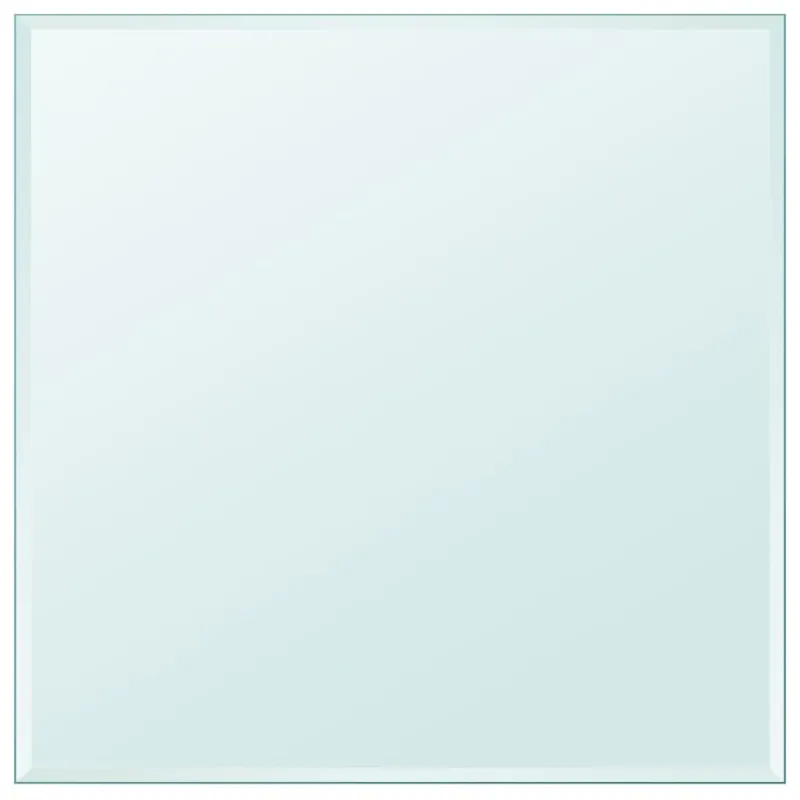 Stalviršis, grūdintas stiklas, kvadrato forma, 800x800 mm