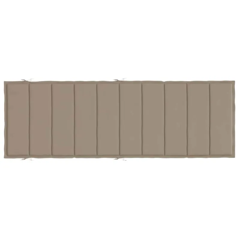 Saulės gulto čiužinukas, taupe spalvos, 186x58x4cm, audinys