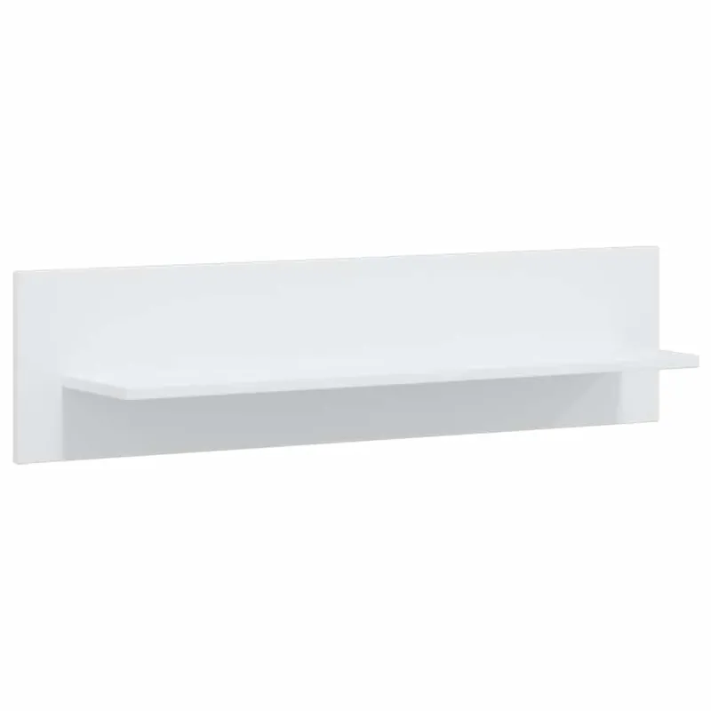 Sieninė televizoriaus spintelė su LED apšvietimu, 5d., juoda