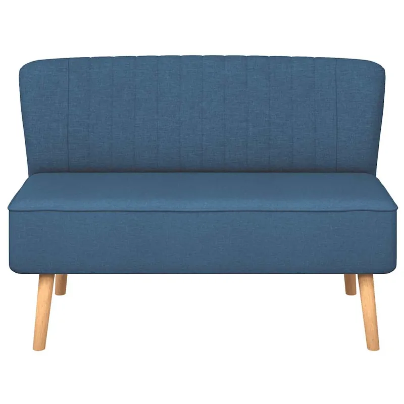 Sofa, audinys, 117 x 55,5 x 77 cm, mėlyna