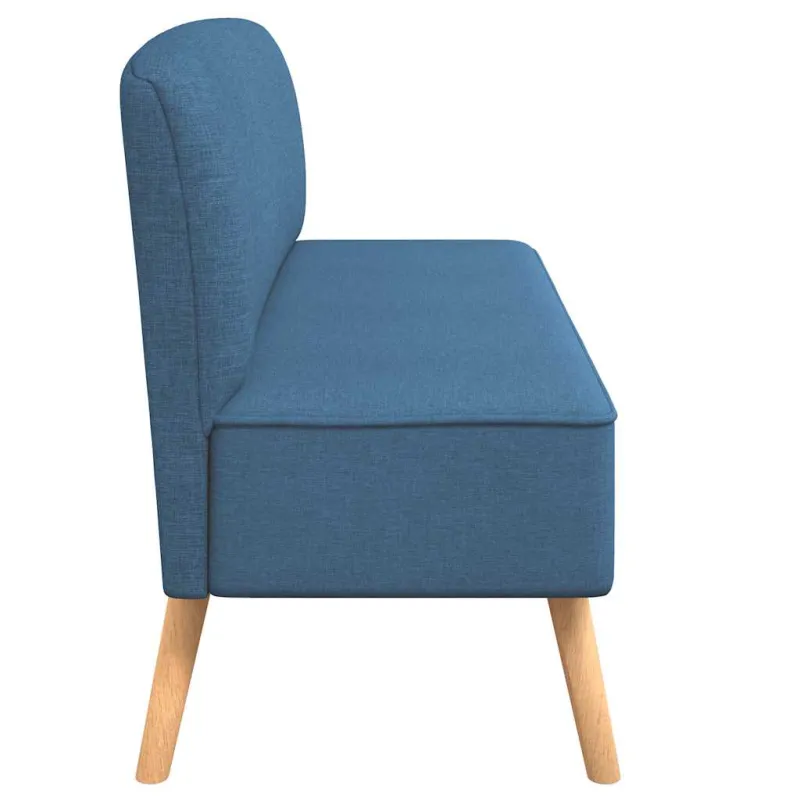 Sofa, audinys, 117 x 55,5 x 77 cm, mėlyna