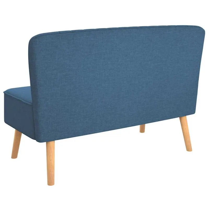 Sofa, audinys, 117 x 55,5 x 77 cm, mėlyna