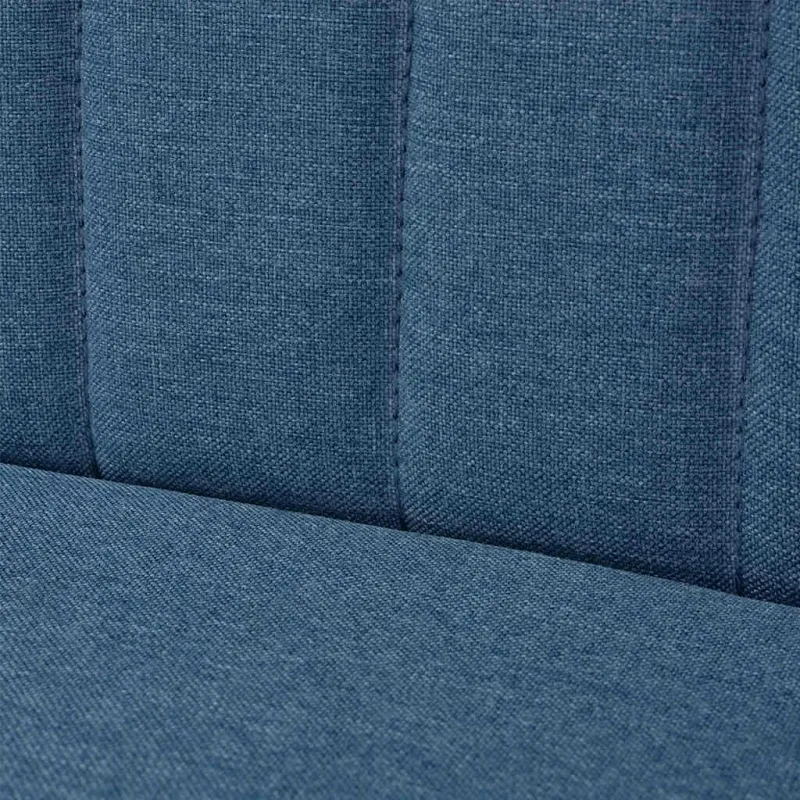 Sofa, audinys, 117 x 55,5 x 77 cm, mėlyna