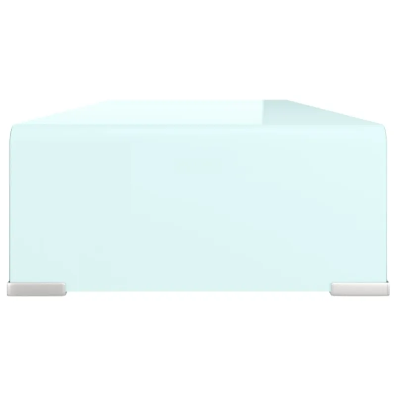 TV stovas/monitoriaus pakyla, žalias, 70x30x13cm, stiklas