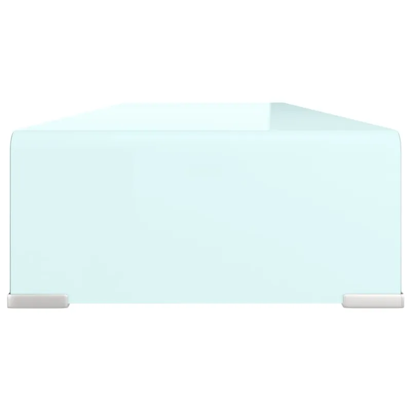 TV stovas/monitoriaus pakyla, žalias, 90x30x13cm, stiklas