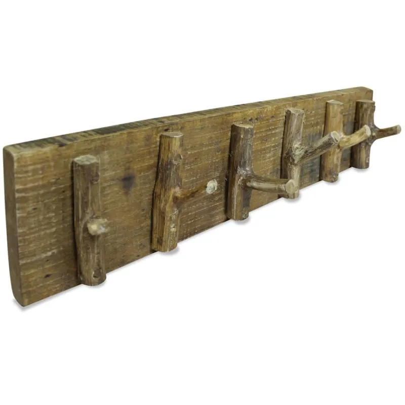 Paltų kabykla, 60x15cm, mišri perdirbta mediena