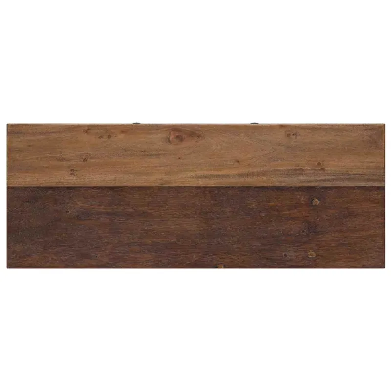 Konsolinis staliukas, 80x35x80cm, mišri perdirbta mediena