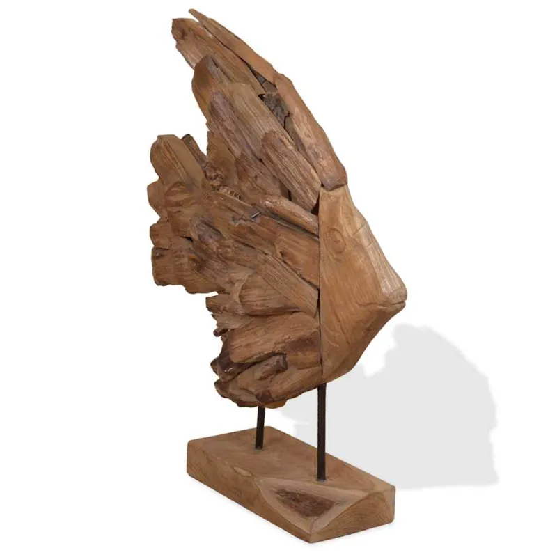 Žuvies skulptūra Tiko 40x12x57 cm