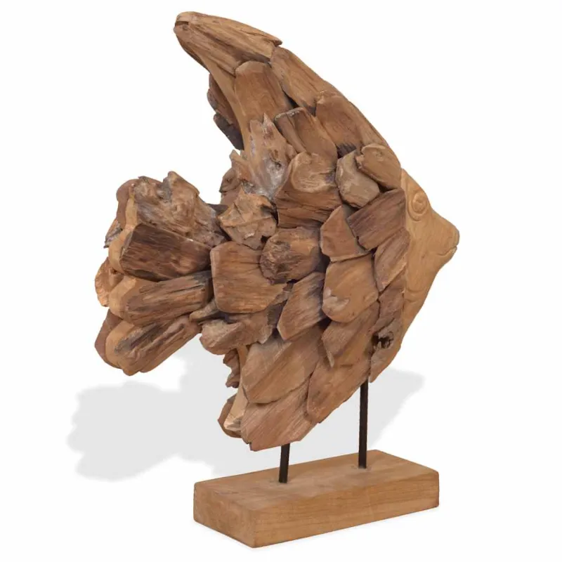 Žuvies skulptūra Tiko 40x12x57 cm