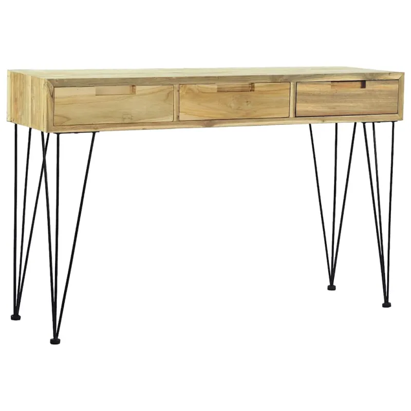 Konsolinis staliukas, 120x35x76cm, masyvus tikmedis