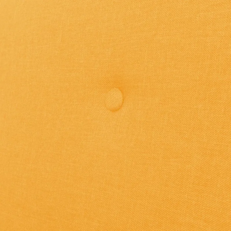 Dvivietė sofa, geltonos spalvos, audinys