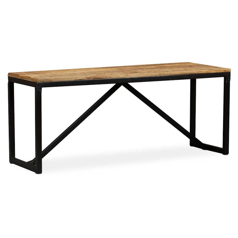 Suoliukas, tvirta mango mediena, 110x35x45cm