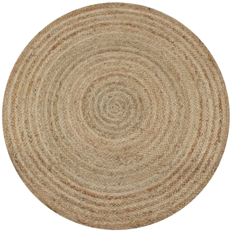 Kilimas, pintas džiutas, 120cm, apvalus