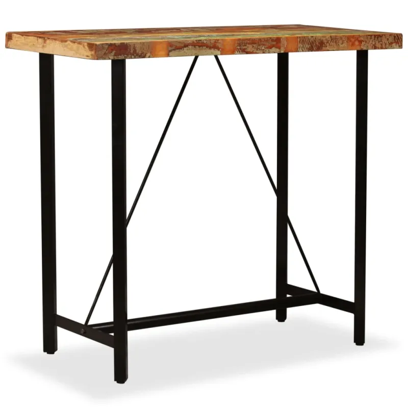 Baro stalas, perdirbta mediena, 120x60x107cm