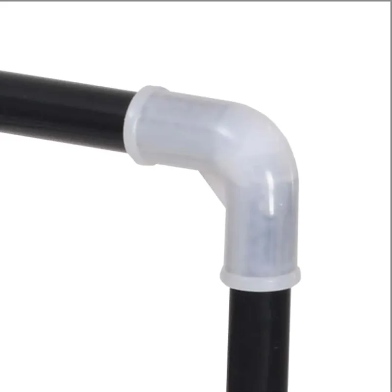 Stovas batams, 7 lentynos, metalinis ir plastikinis, juodas