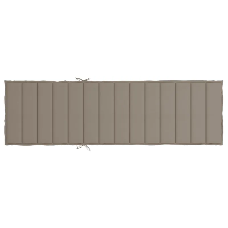 Saulės gulto čiužinukas, taupe spalvos, 200x70x3cm, audinys