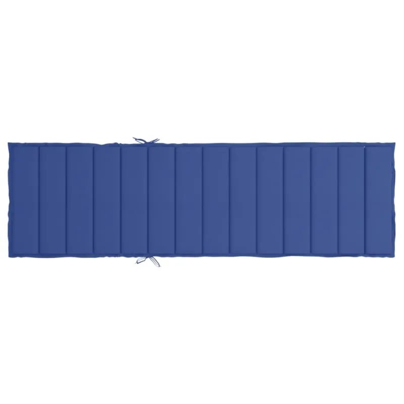 Saulės gulto čiužinukas, mėlynas, 200x70x3cm, audinys