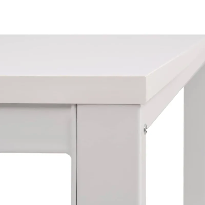 Rašomasis stalas, 120x60x75cm, baltas