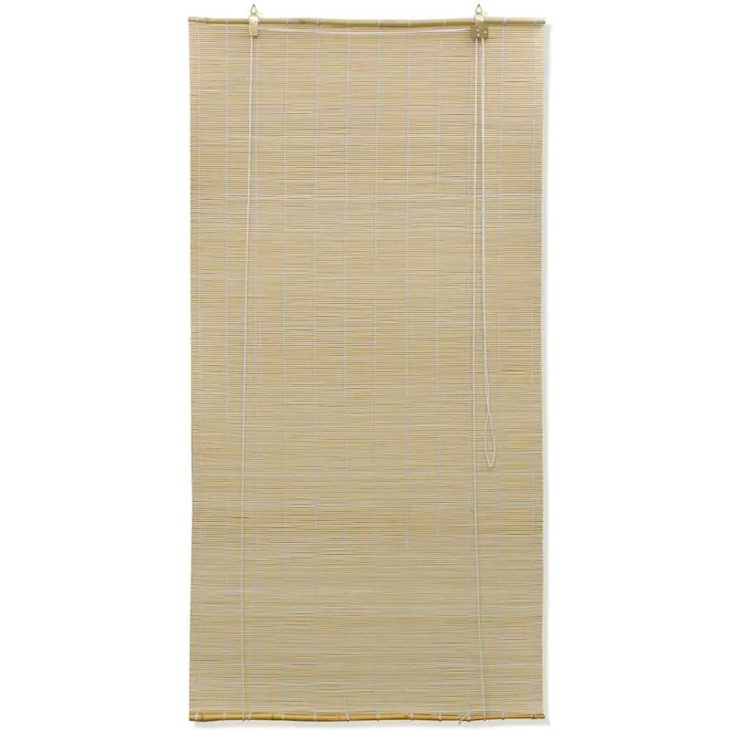 Roletas, natūralios spalvos, 140x220cm, bambukas
