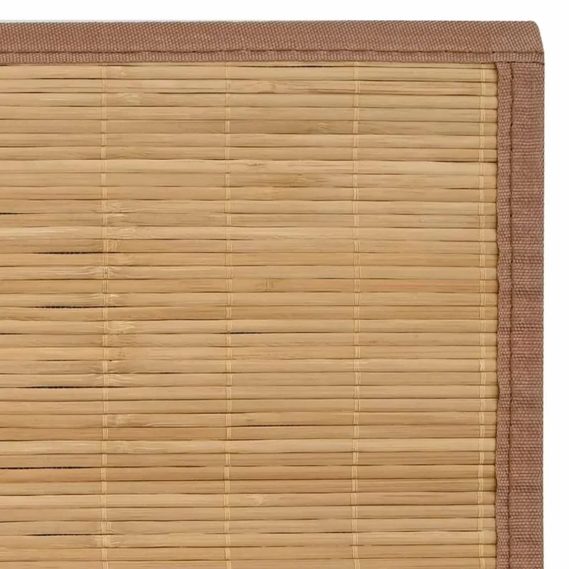 Bambukinis kilimas, 100x160 cm, rudas