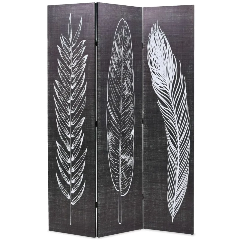 Kamb. pertvara, sulankst., 120x170cm, juod. balt. sp. plunksnos