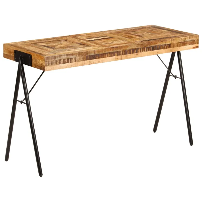 Rašomasis stalas, 118x50x75cm, mango medienos masyvas