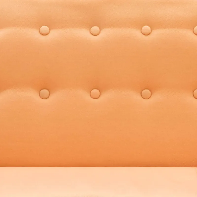 L-formos sofa, aud. apmušal., 171,5x138x81,5cm, oranžinė