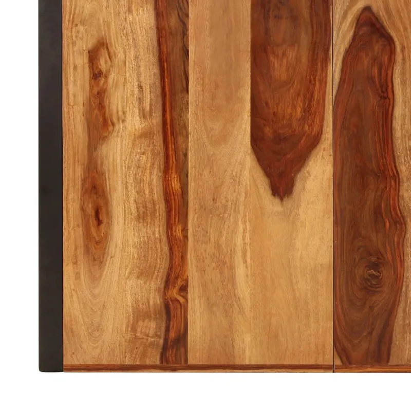 Valgomojo stalas, 200x100x75cm, rausv. dalb. medienos masyvas