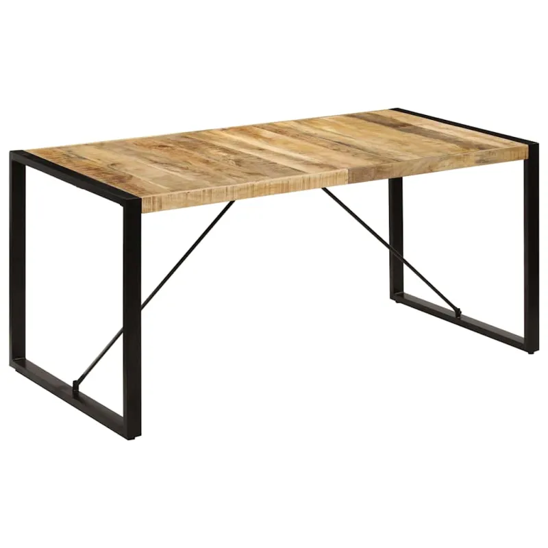 Valgomojo stalas, 160x80x75cm, mango medienos masyvas