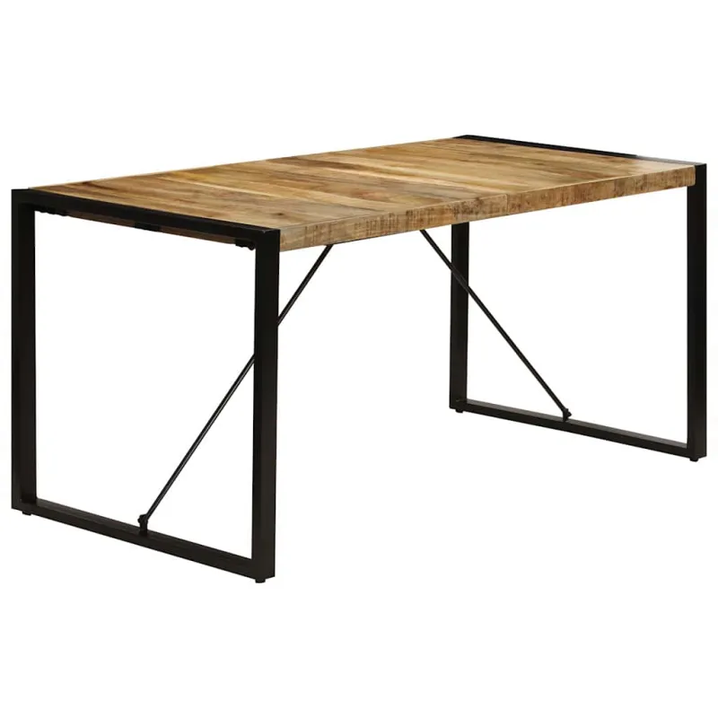 Valgomojo stalas, 160x80x75cm, mango medienos masyvas