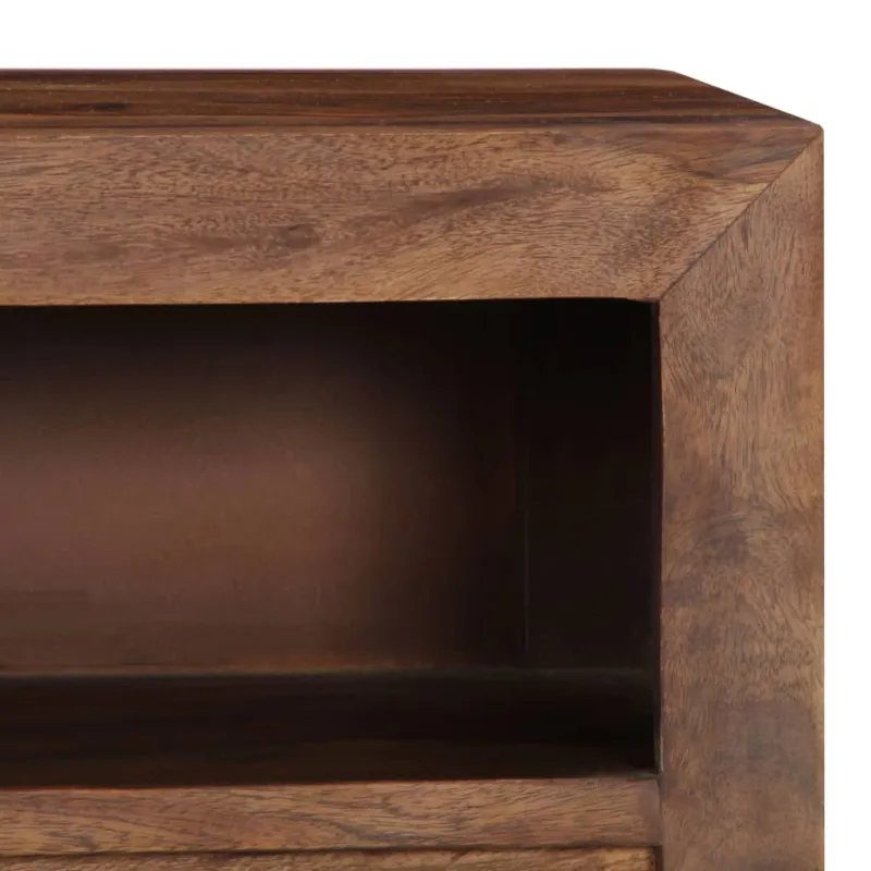 Televizoriaus spintelė, 120x30x40cm, rausv. dalb. med. mas.
