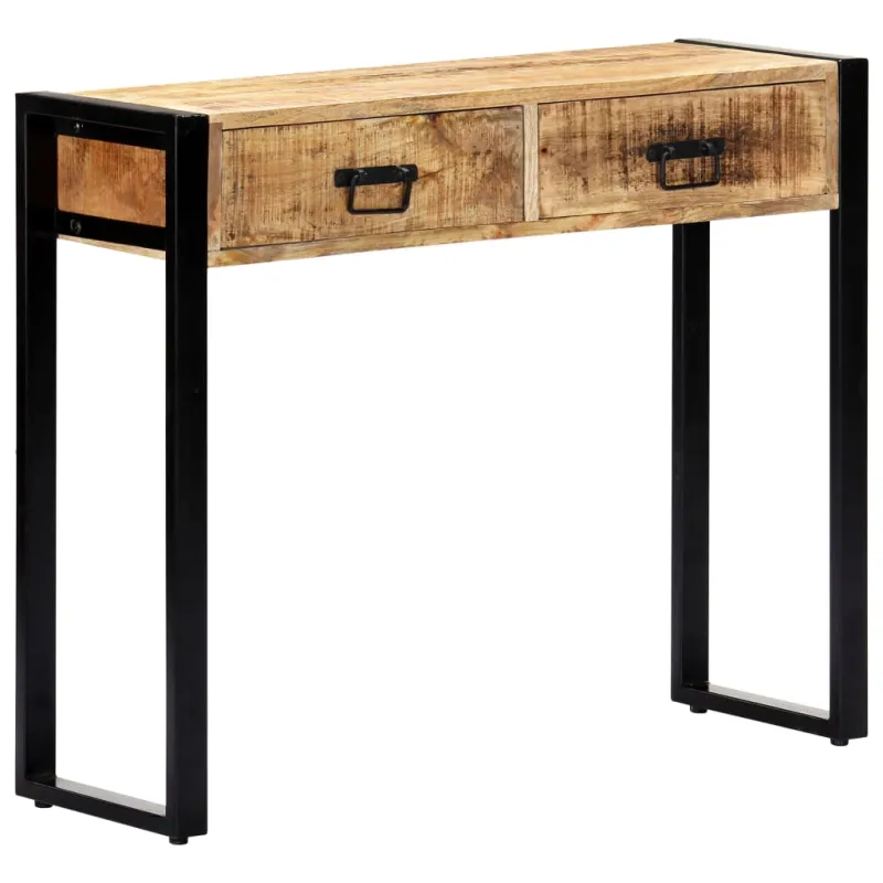 Konsolinis staliukas, 90x30x75 cm, mango medienos masyvas