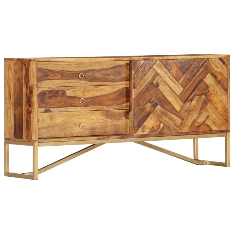 Šoninė spintelė, 118x30x60cm, rausvosios dalbergijos med. mas.