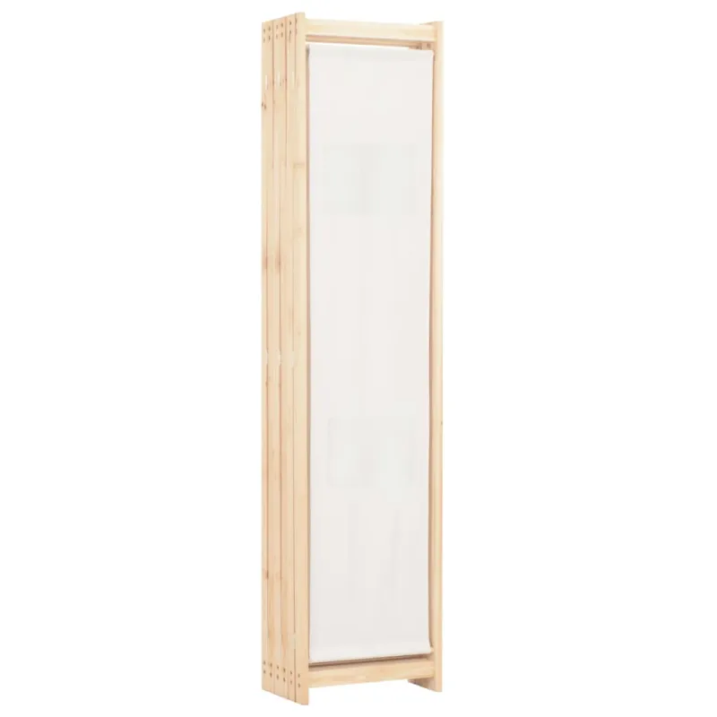 Kambario pertvara, 6 d., kreminės sp., 240x170x4cm, audinys