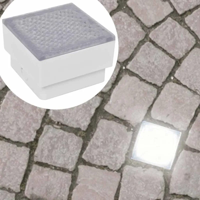 Įleidžiami LED šviestuvai, 6vnt., 100x100x68mm