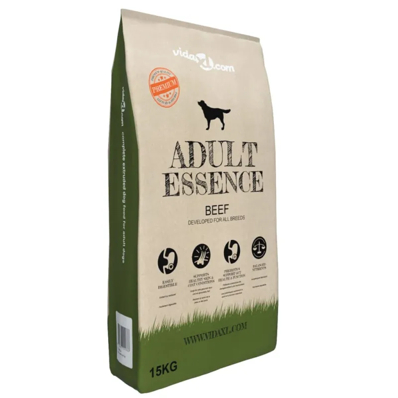 Sausas maistas šunims, Adult Essence Beef, 2vnt., 30kg