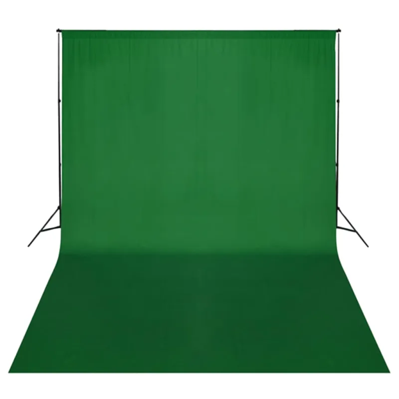 Fotostudijos rinkinys su šviestuvais, fonu ir reflektoriumi