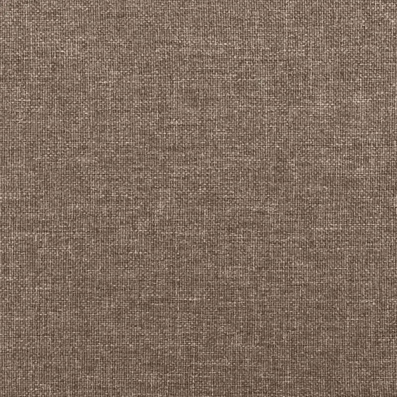 Lova su spyruoklėmis ir čiužiniu, taupe, 140x190 cm, audinys