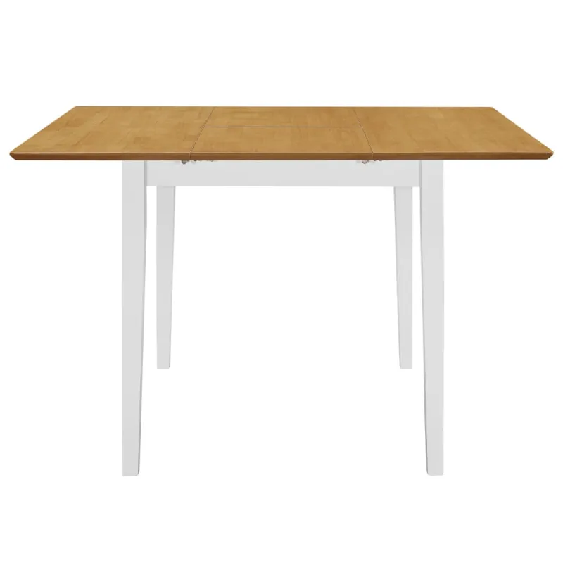 Valgomojo baldų komplektas, 5d., baltos sp., MDF