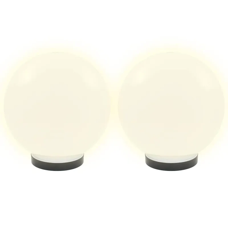 LED lempos, rutulio formos, 4vnt., sferinės, 25cm, PMMA