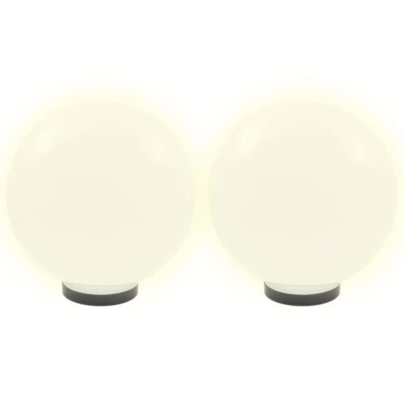 LED lempos, rutulio formos, 4vnt., sferinės, 30cm, PMMA