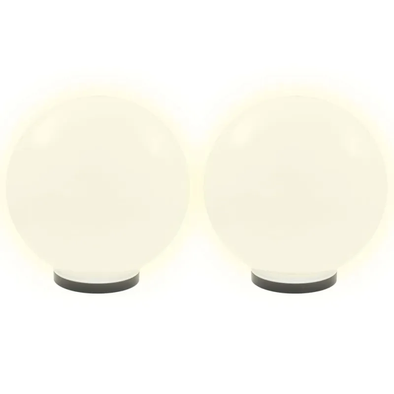 LED lempos, rutulio formos, 4vnt., sferinės, 40cm, PMMA