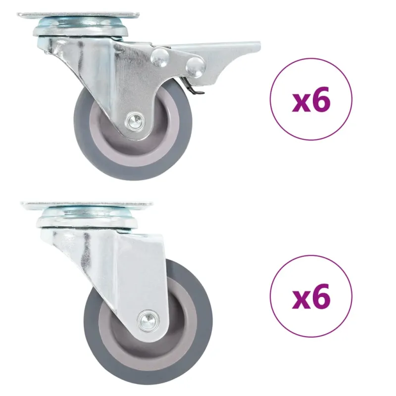 Ratukai, 12vnt., sukami, 50mm