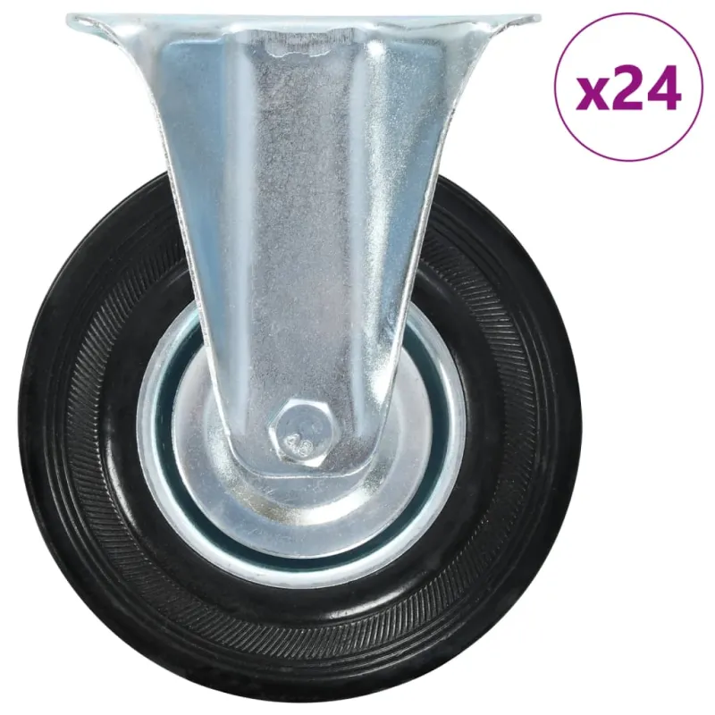 Fiksuojami ratukai, 24vnt., 125mm